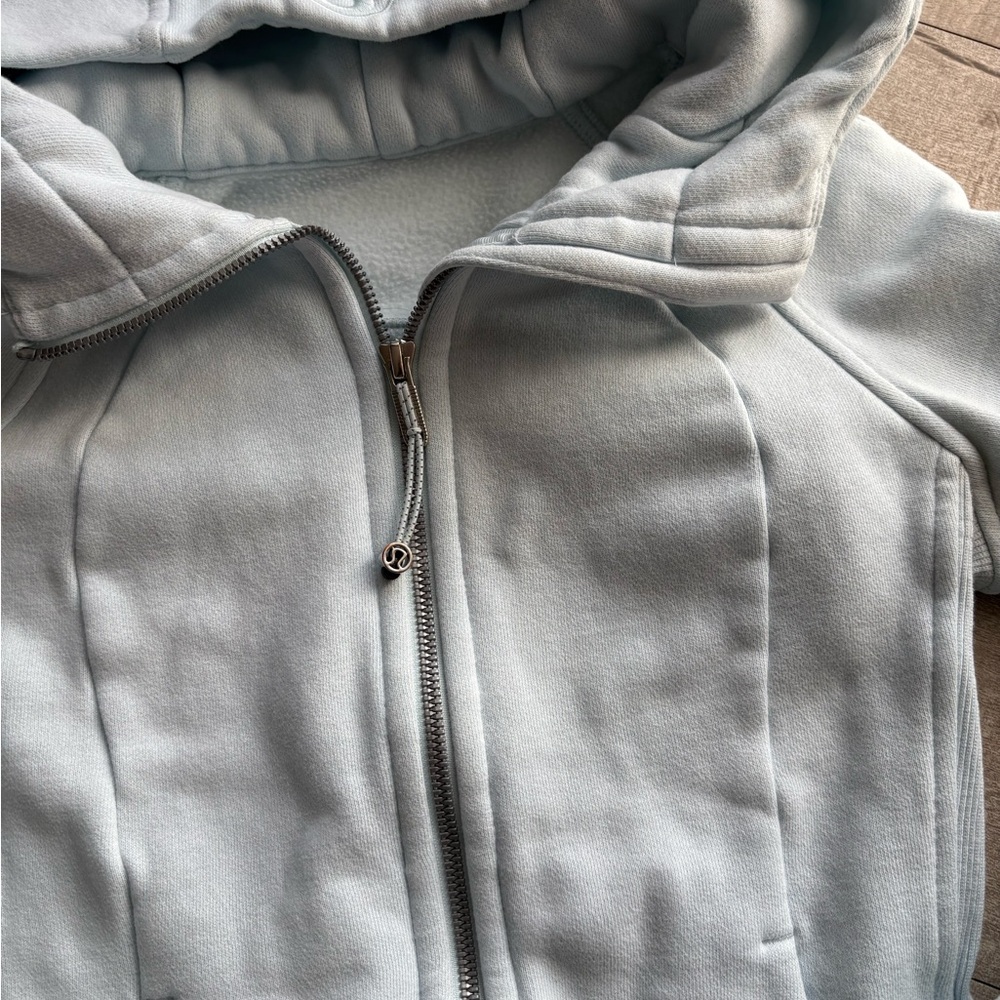 Lululemon Scuba Full Zip Baby blue - Picture 2 of 7